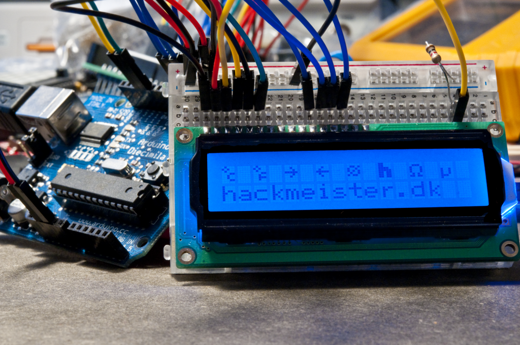Custom LCD Characters with Arduino