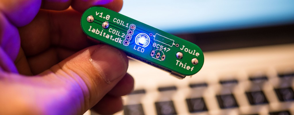 SMD version of the Labitat Joule Thief kit