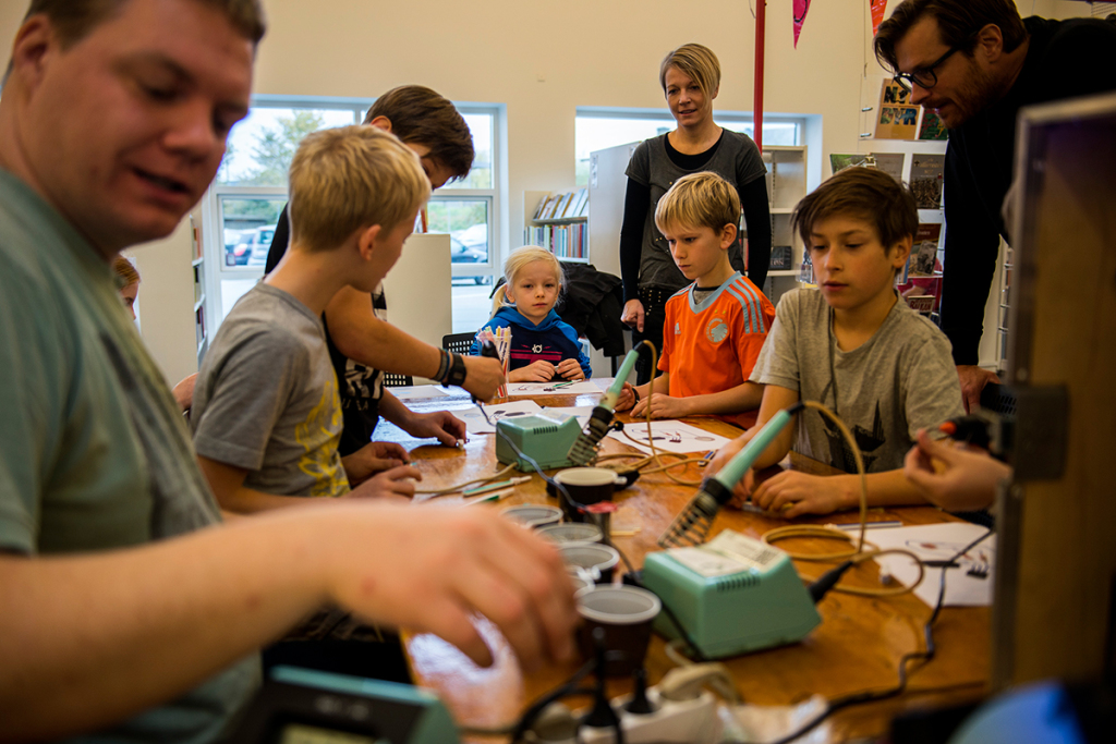 Robot Lab at Gladsaxe Library