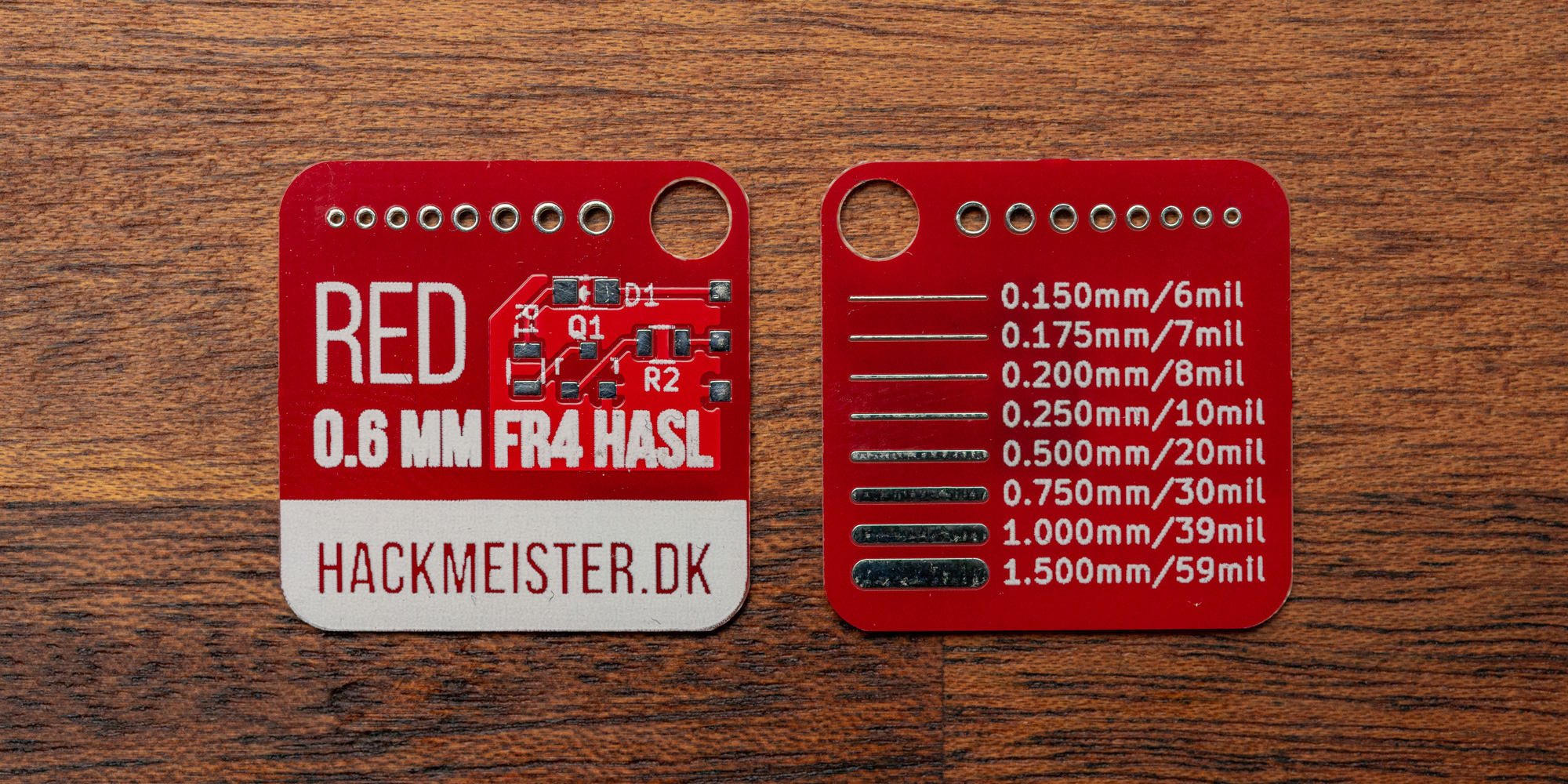 DirtyPCBs 0.6mm Red