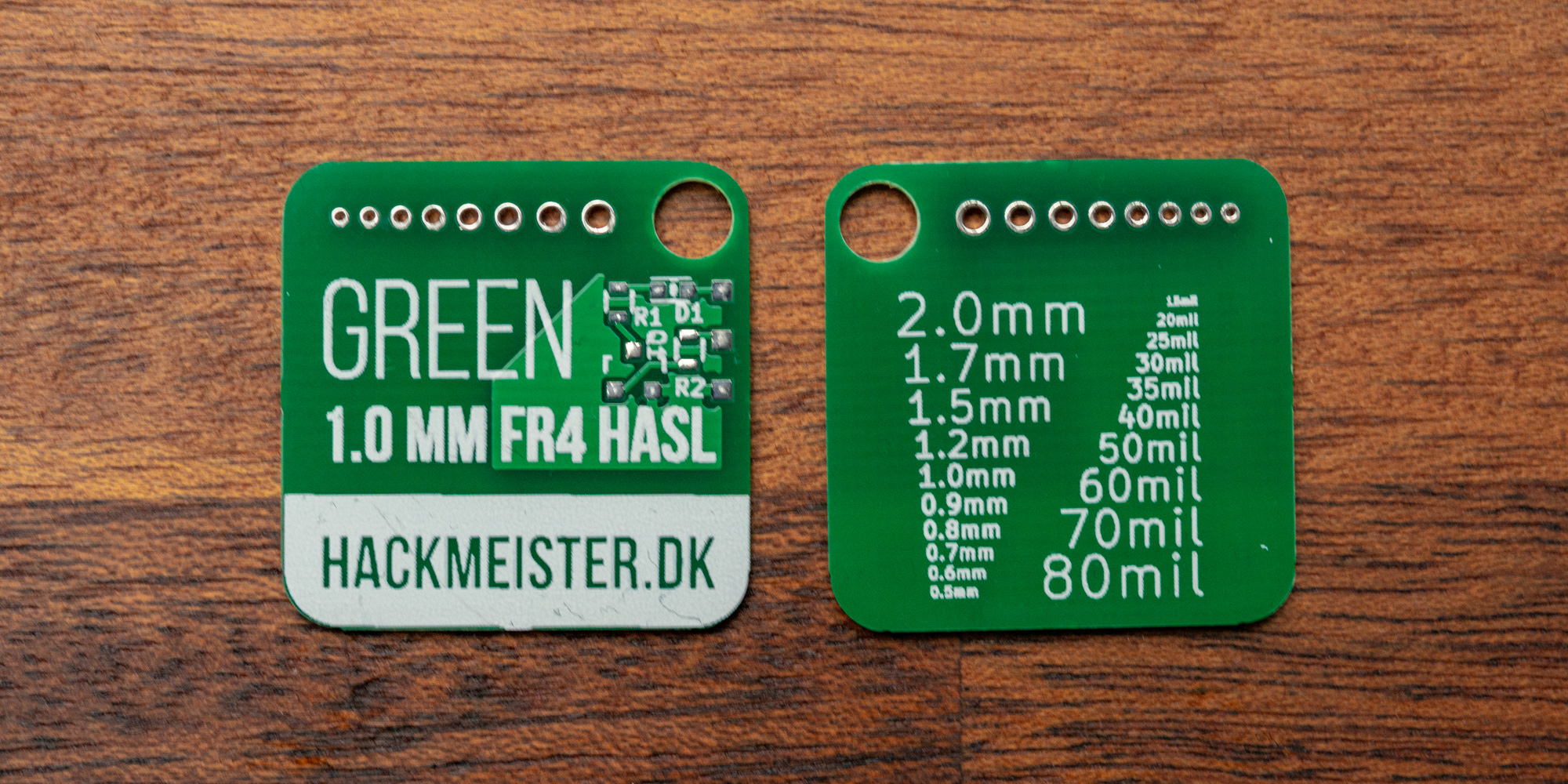 DirtyPCBs 1.0mm Green